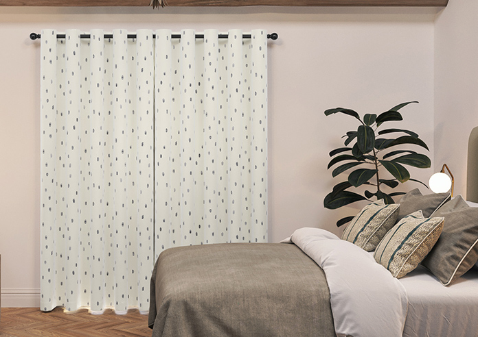 Ink Spots, Grey - Made to Measure Curtains - Image 7